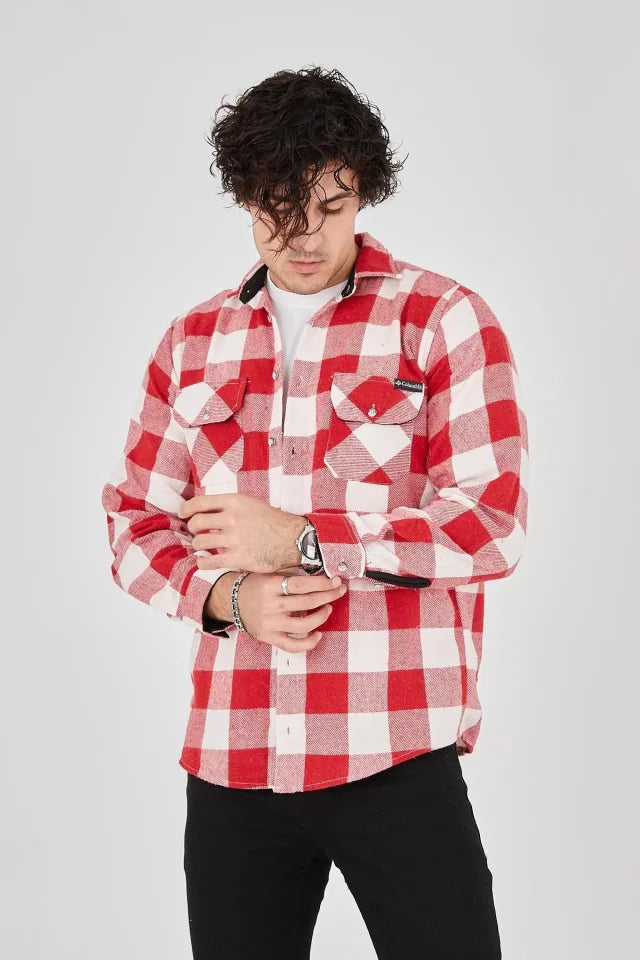 Men's Lumberjack Shirt - Pink