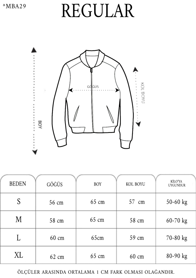 Full-Zip Long Sleeve Printed Bomber Jacket - Black