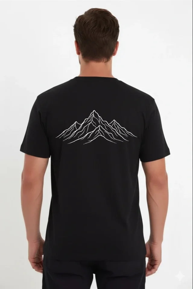 Men's Nihilist Penguin Special Design Oversize Crew Neck T-Shirt - Black