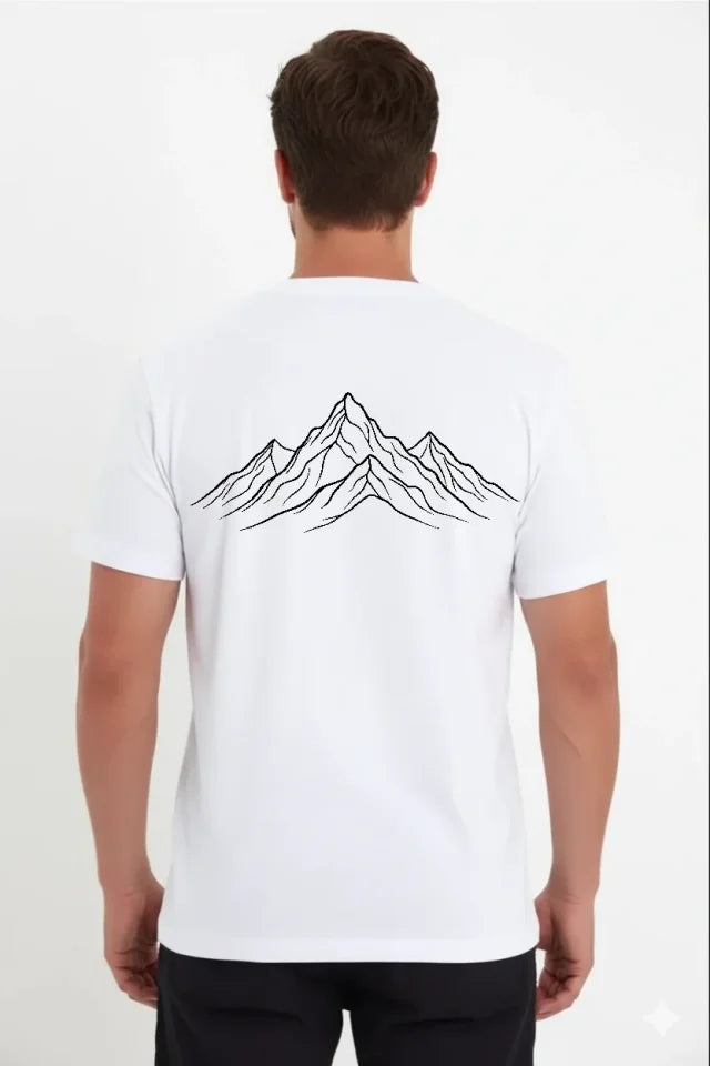 Men's Nihilist Penguin Special Design Oversize Crew Neck T-Shirt - White