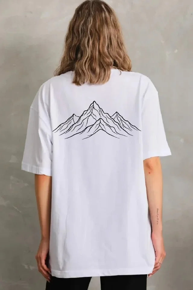 Nihilist Penguin Special Design Oversize Crew Neck T-Shirt - White