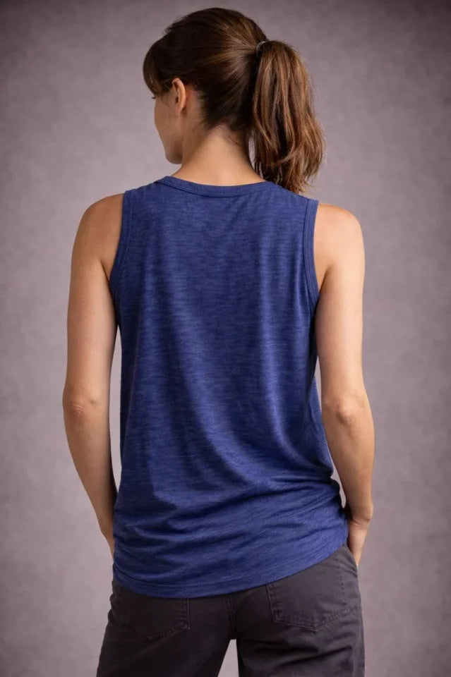 Flamlı Kumaş Sıfır Kolsuz Atlet Basic Spor Üst, Günlük Ve Fitness Kullanımına Uygun - İndigo