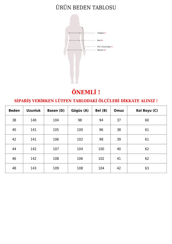 Lastik Kemerli Düğmeli Uzun Kot Elbise -Buz Mavi