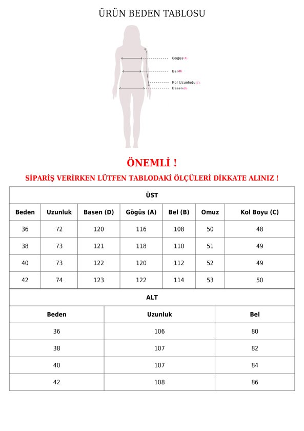 Tünel Bağcıklı Beli Lastikli Pantolonlu Pamuklu Krinkıl Takım -Siyah