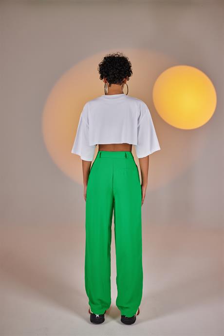 Holly Crop Tshirt Beyaz