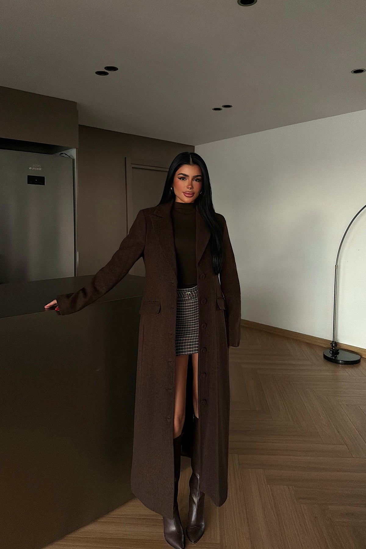 Acı Kahve Pernille kaban ATE-4447