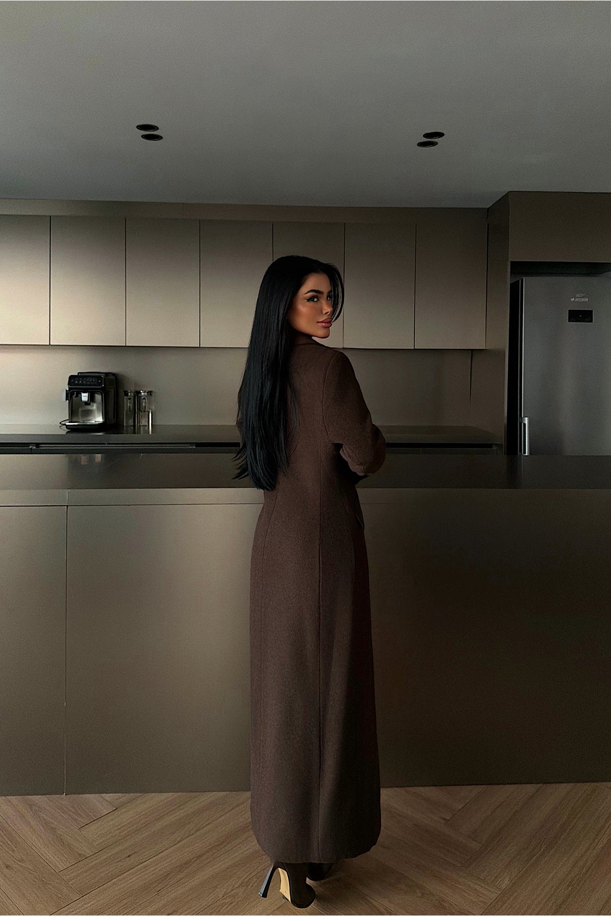 Acı Kahve Pernille kaban ATE-4447