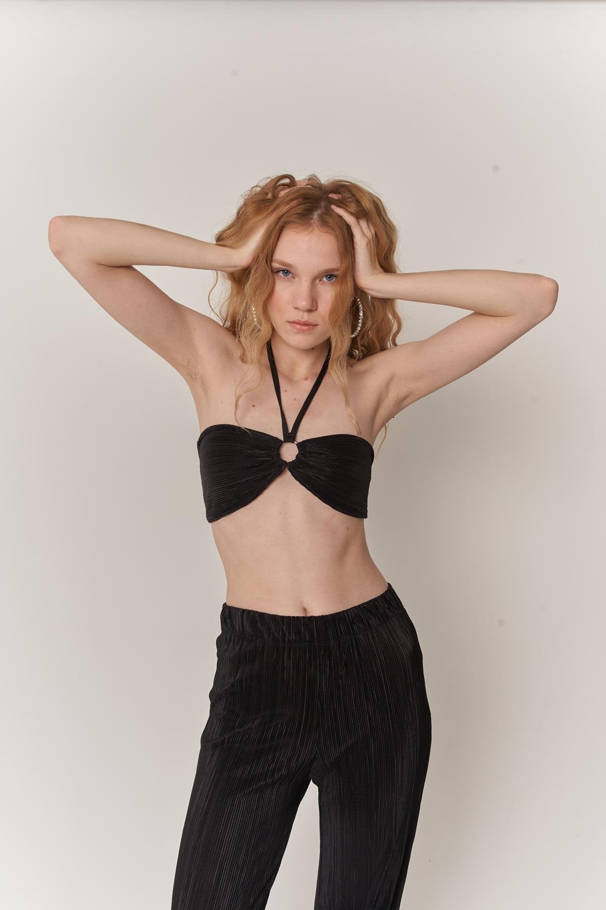 Cardy Bluz Siyah Siyah M