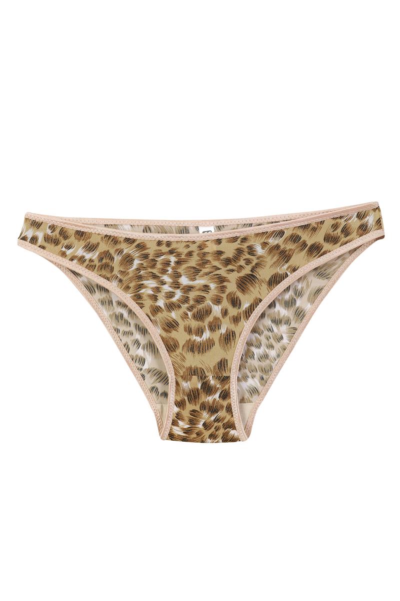 Akbeniz Kadın Leopar Desenli 2'li Slip