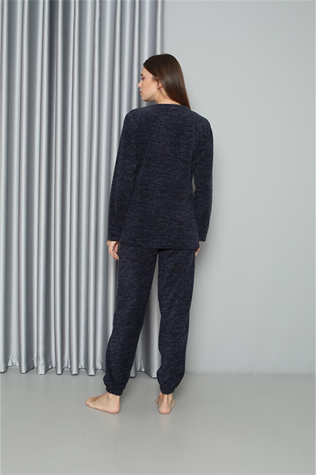 Akbeniz Welsoft Polar Kadın Pijama Takımı 8517