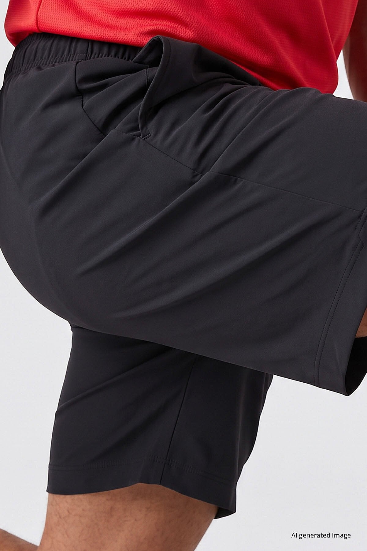 Antrasit Standart Fit Erkek Performans Şort - 81315