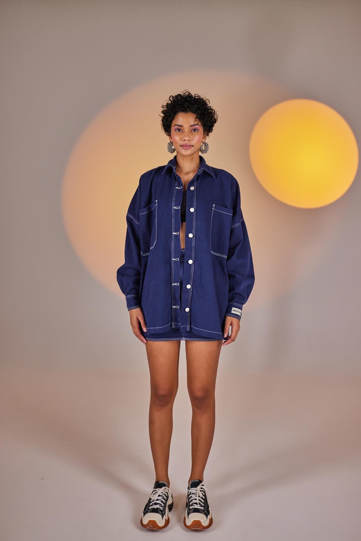 Sofie Gömlek Lacivert