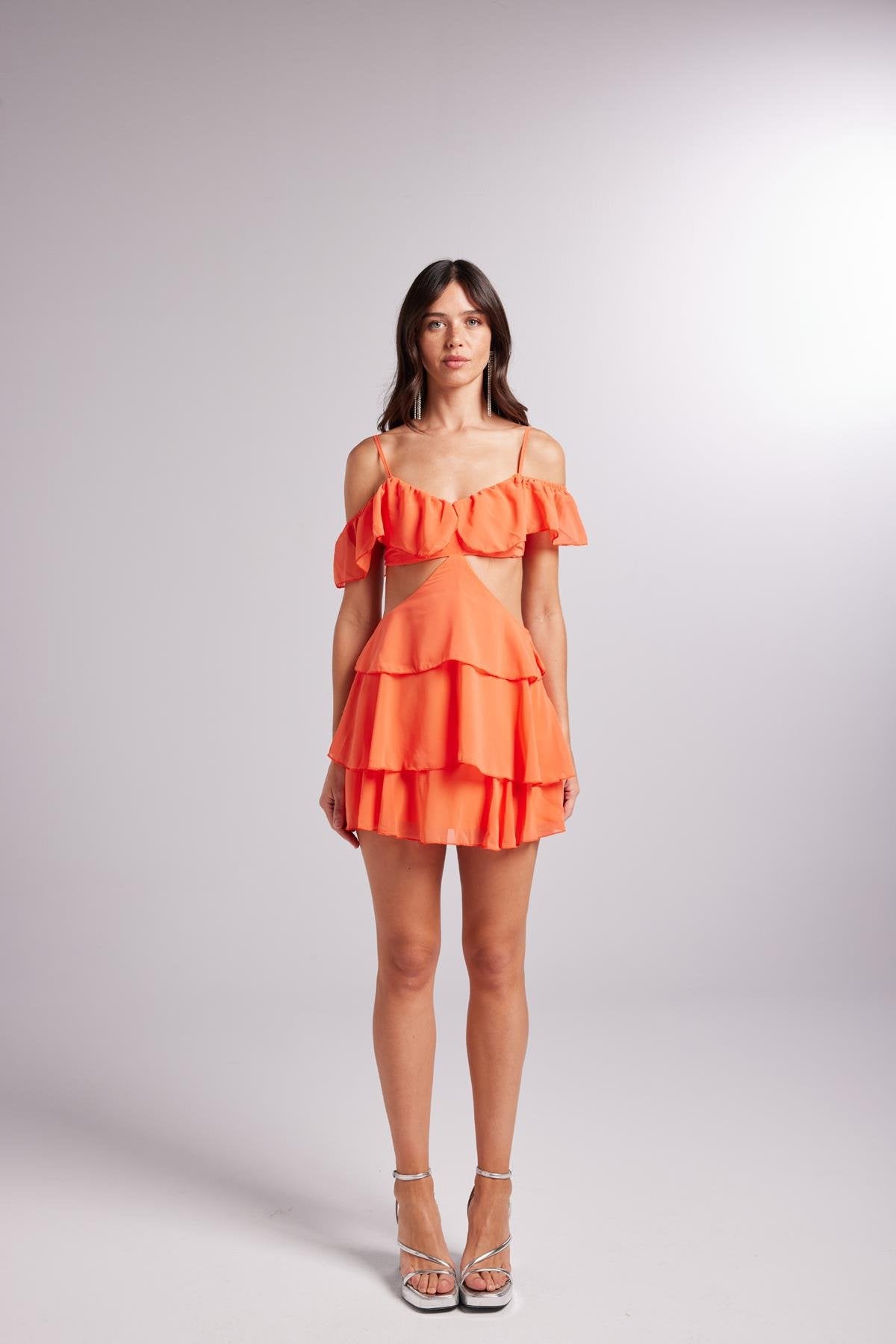 Ruby Elbise Turuncu Turuncu L