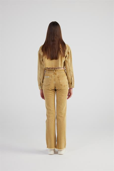 Rusted Jean Pantolon Camel