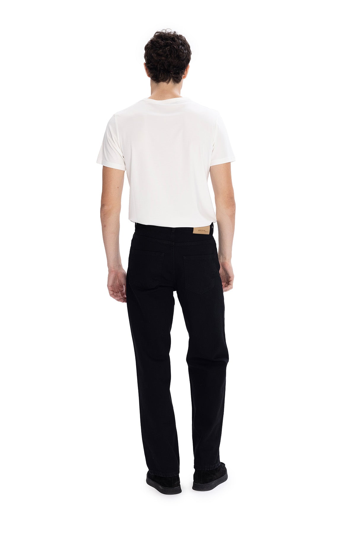 BASIC REGULAR FIT JEAN - SİYAH - SİYAH L