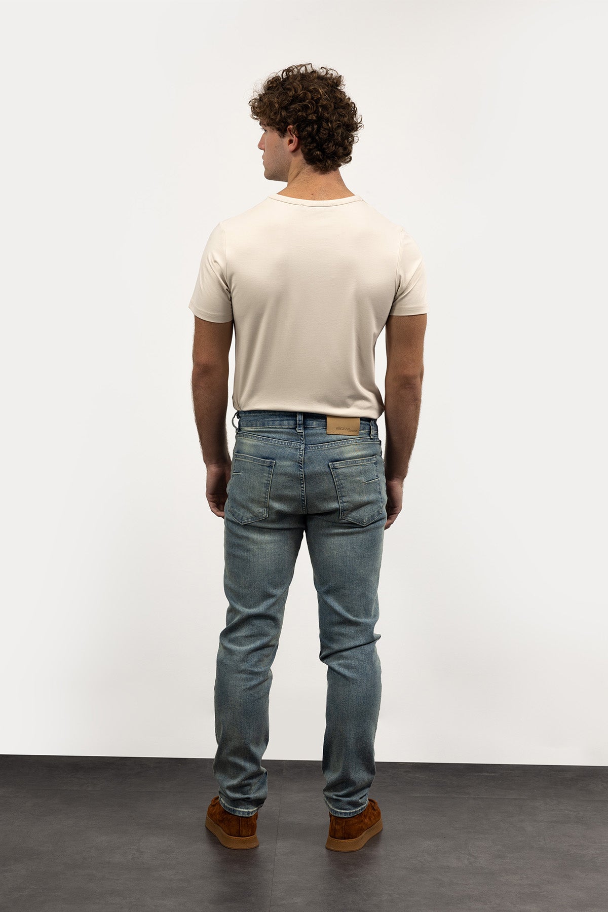 BASIC SLIM FIT JEAN - MAVİ - MAVİ XXL