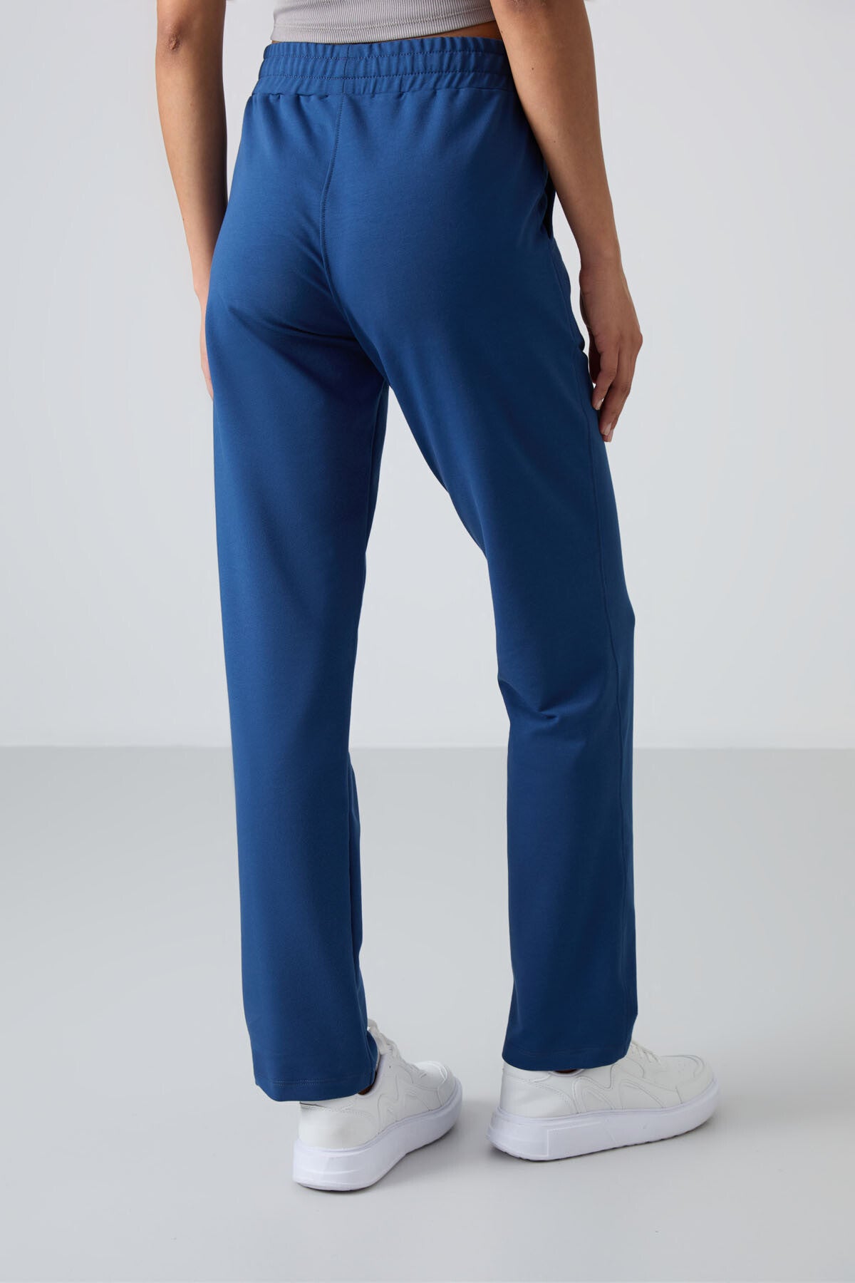 Parlament Yüksek Bel Cepli Rahat Form Klasik Paça Kadın Eşofman Alt - 94584