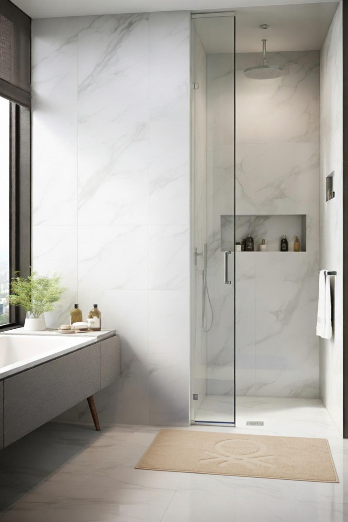 Be-0183 Bg %100 Pamuk Bej 50X80 Cm Banyo Paspas Havlu