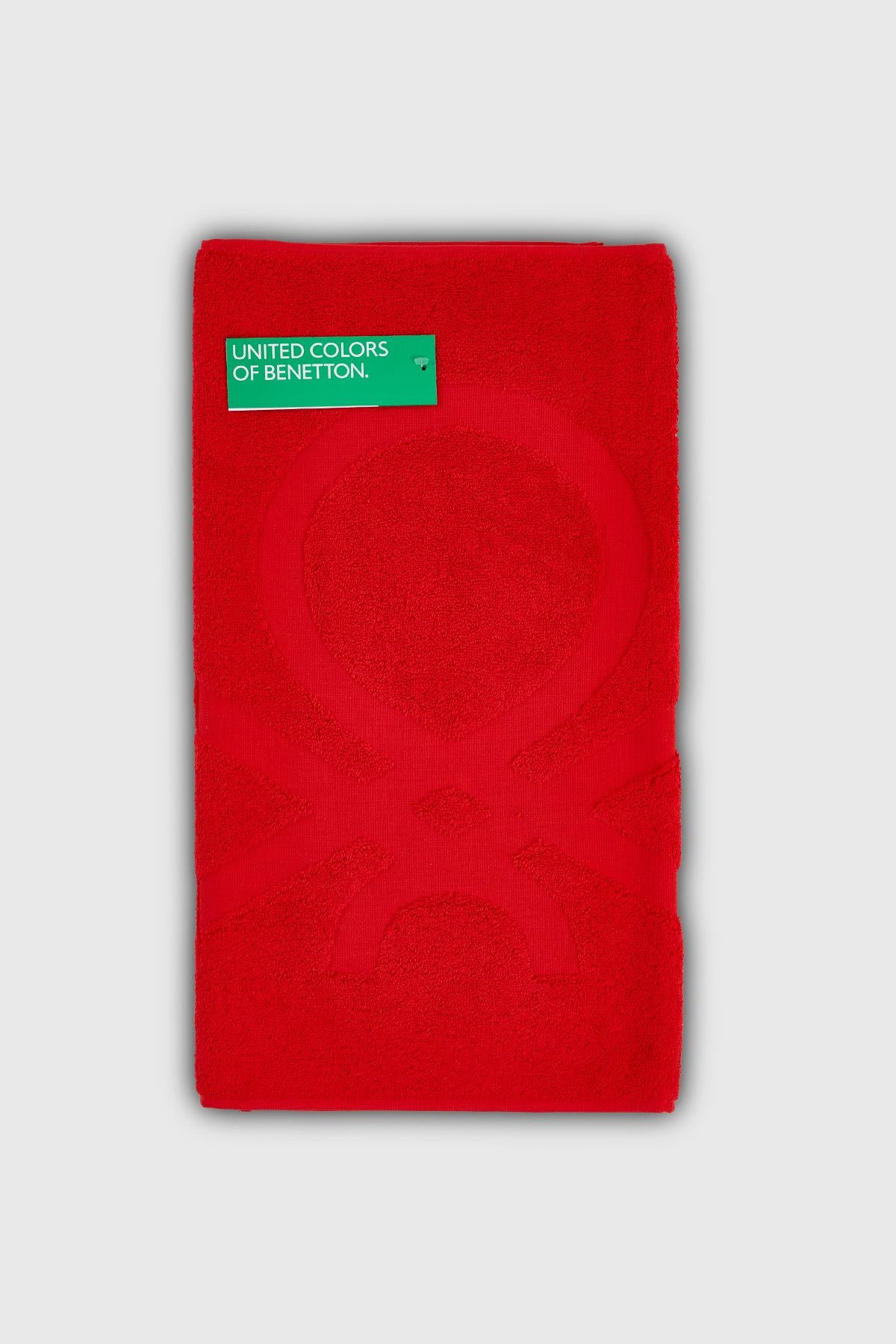 Be-0785-Rd %100 Pamuk Kırmızı 50X80 Cm Banyo Paspas Havlu