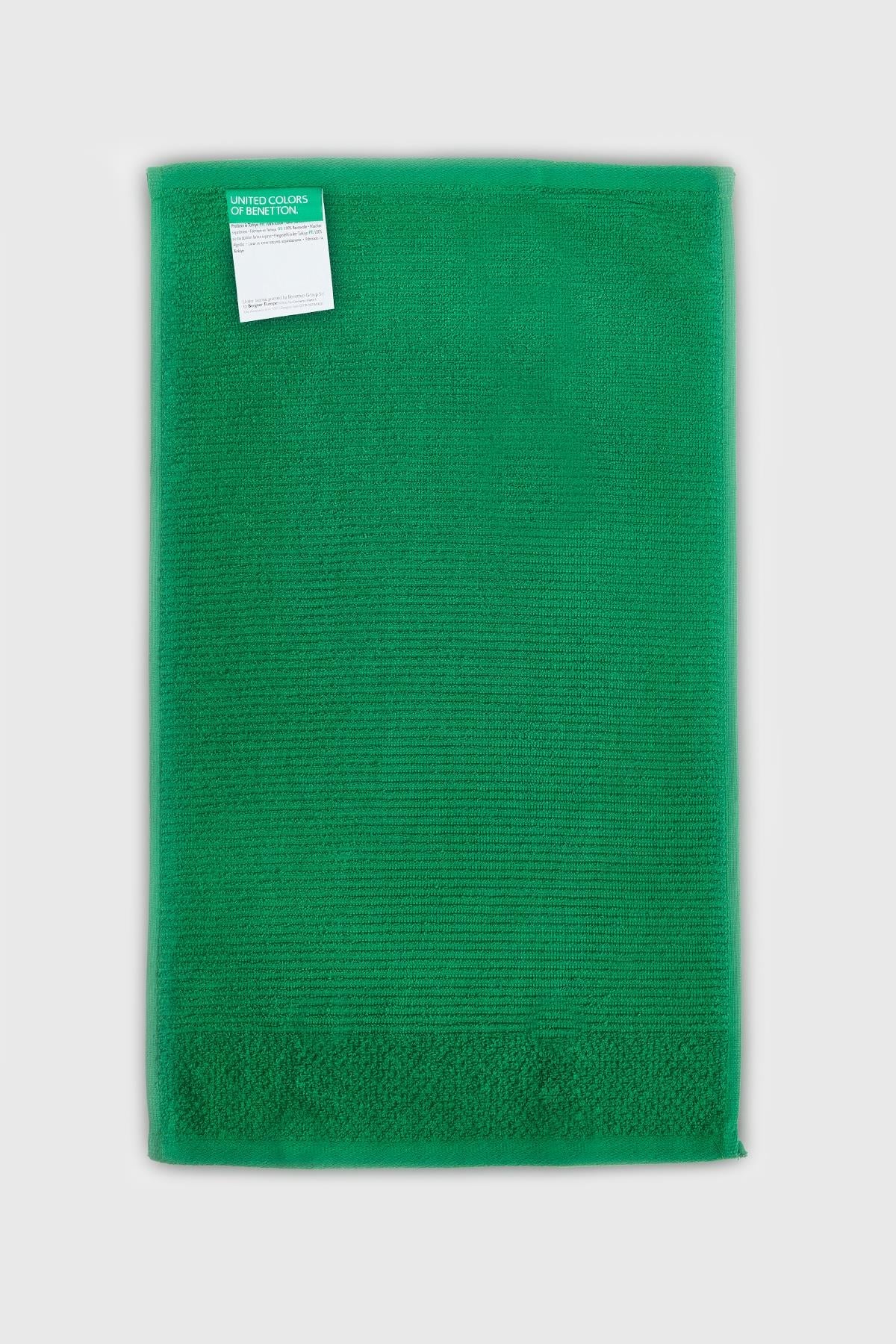 Be-0829St-Gr %100 Pamuk Yeşil 3 Lü Set, 30X50 Cm, 50X90 Cm, 70X140 Cm Havlu Seti