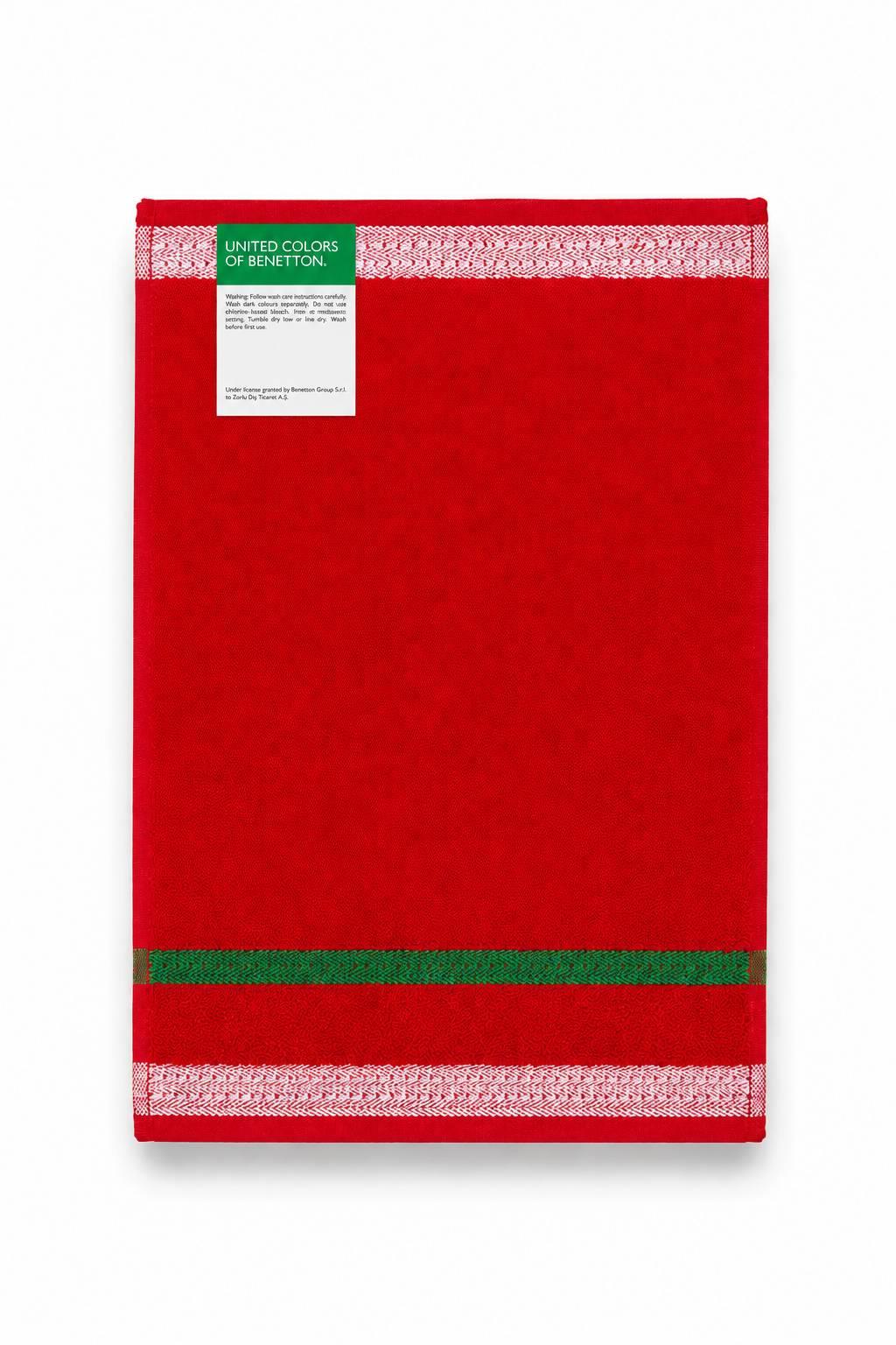 Be-0830-Rd %100 Pamuk Kırmızı 30X50 Cm Misafir Havlusu