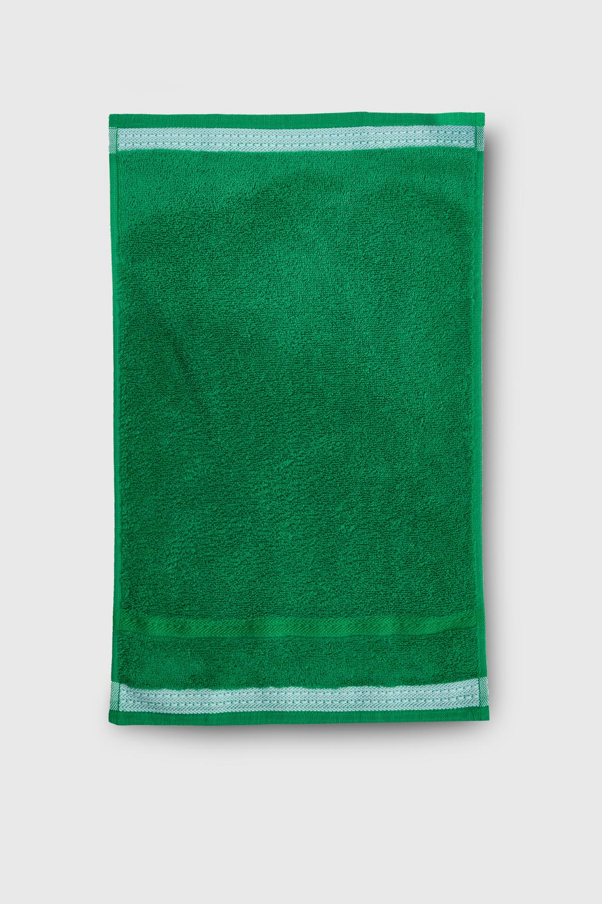 Be-0832-Gr %100 Pamuk Yeşil 70X140 Cm Banyo Havlusu