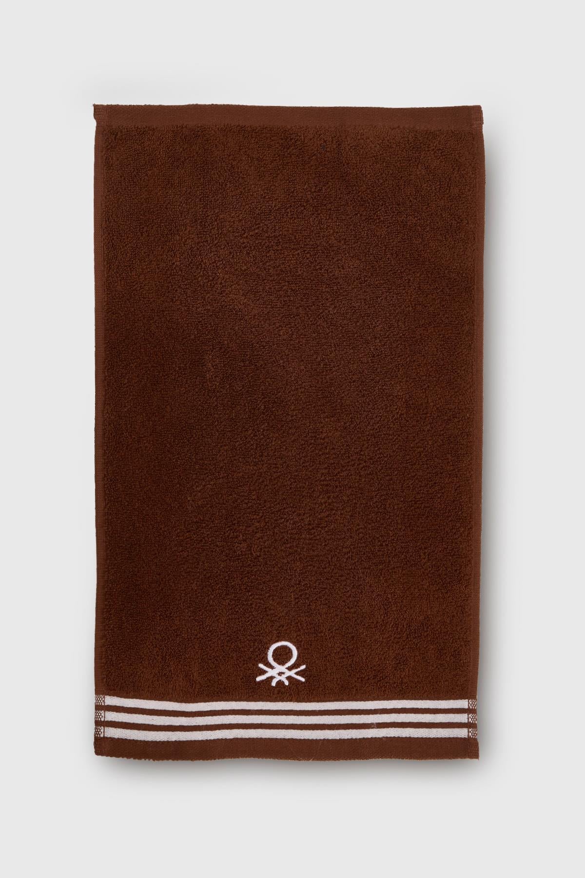 Be-0839-Dbr %100 Pamuk Koyu Kahverengi 50X90 Cm El Havlusu