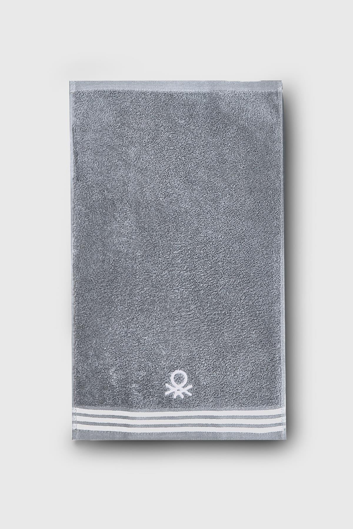 Be-0839-Gy %100 Pamuk Gri 50X90 Cm El Havlusu