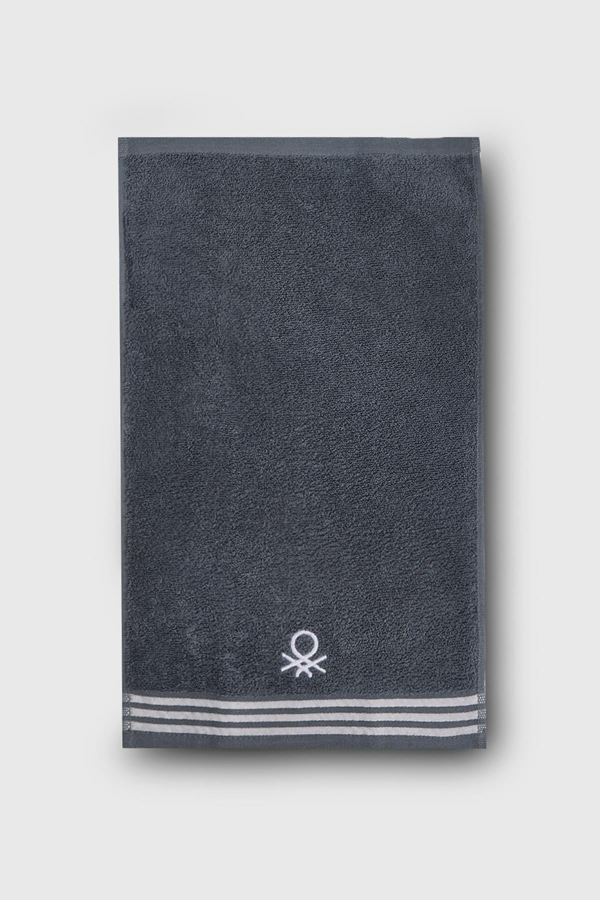 Be-0840-Dgy %100 Pamuk Koyu Gri 70X140 Cm Banyo Havlusu