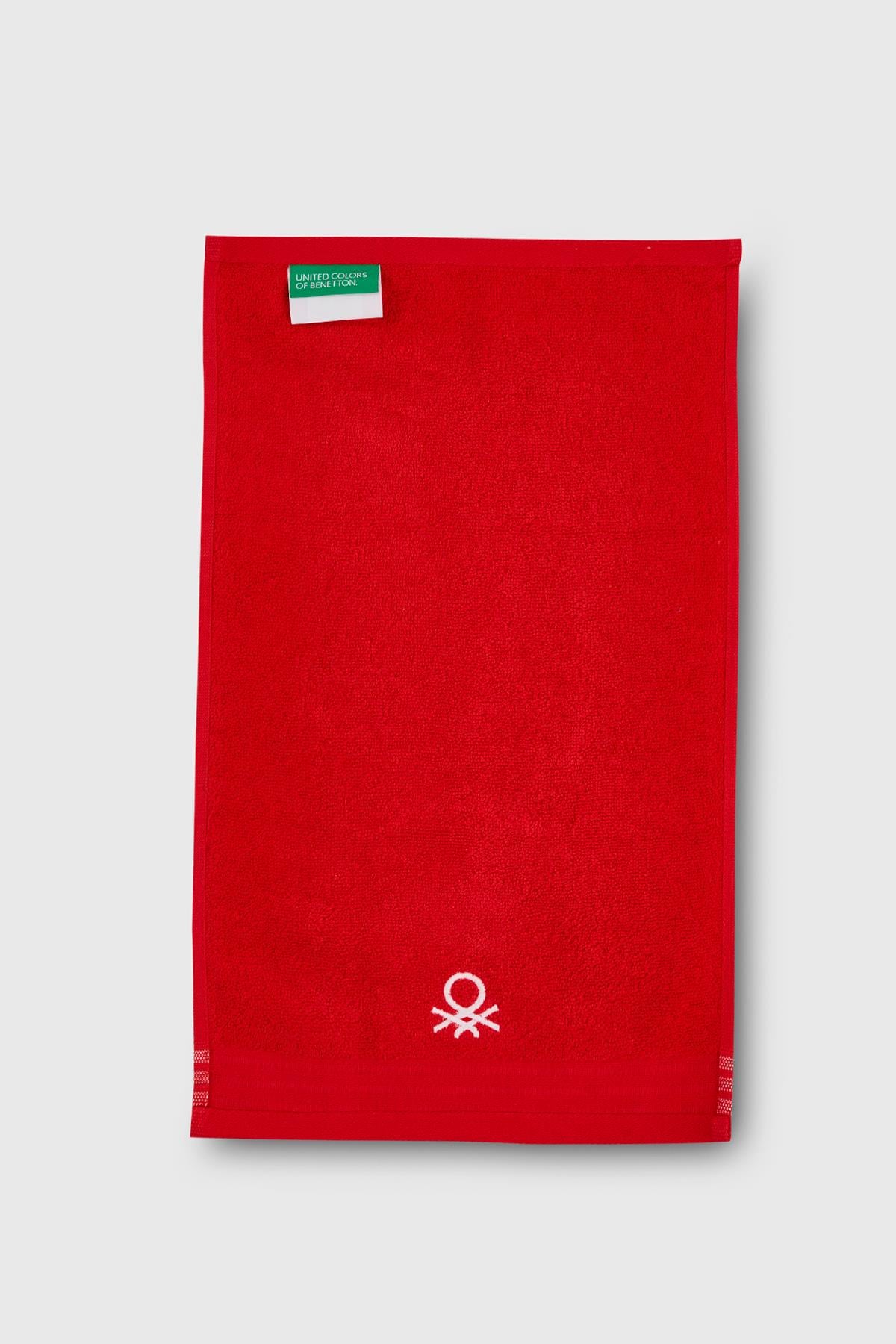Be-0840St-Rd %100 Pamuk Kırmızı 3 Lü Set, 30X50 Cm, 50X90 Cm, 70X140 Cm Havlu Seti