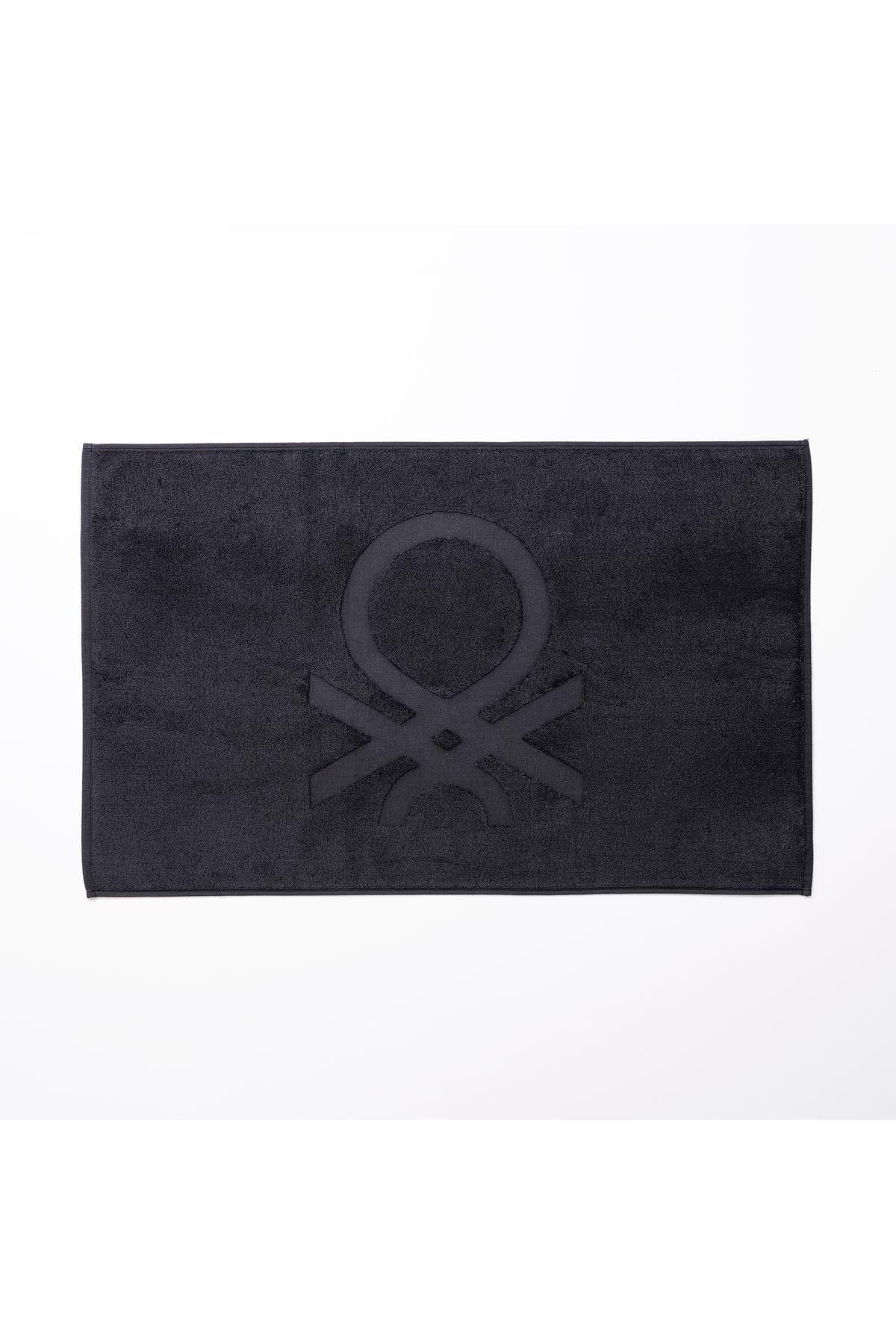 Be-1370-Bk %100 Pamuk Siyah 50X80 Cm Banyo Paspas Havlu