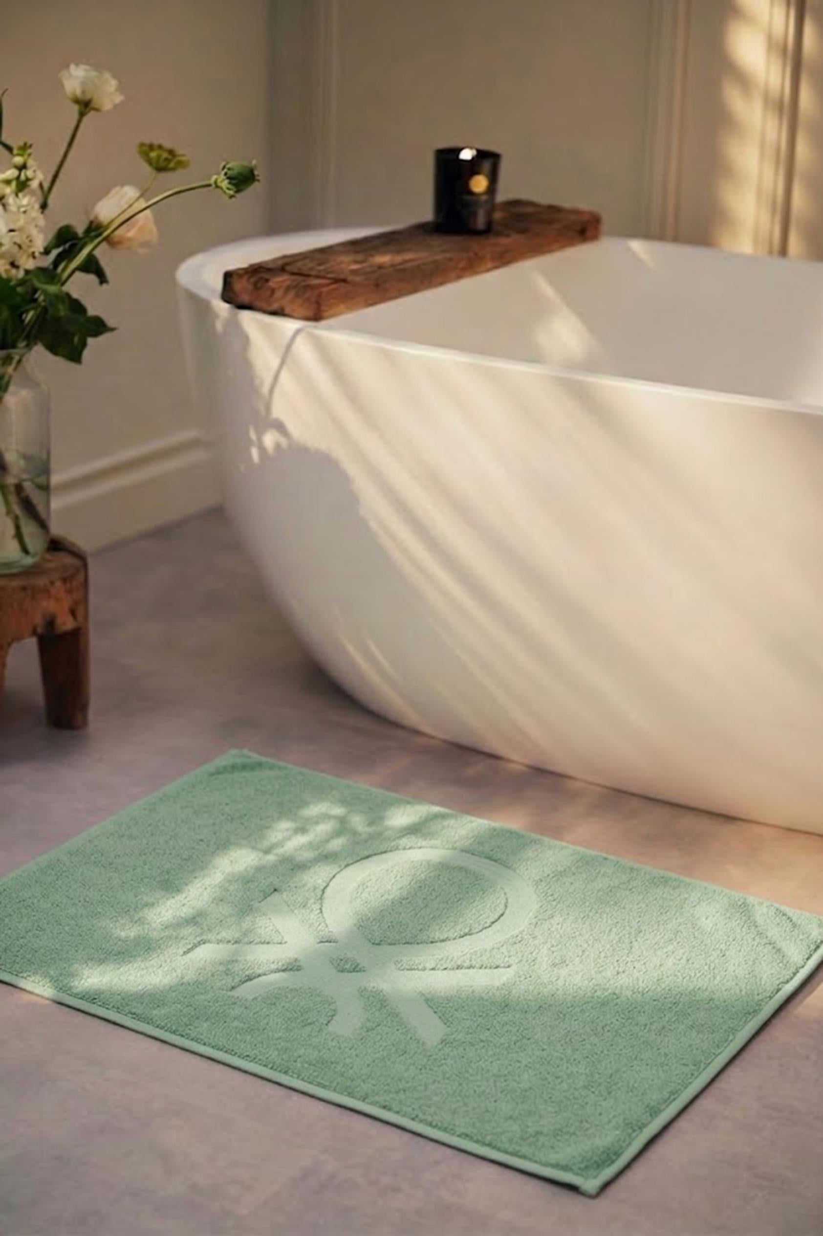 Be-2121-Mnt %100 Pamuk Mint 50X80 Cm Banyo Paspas Havlu