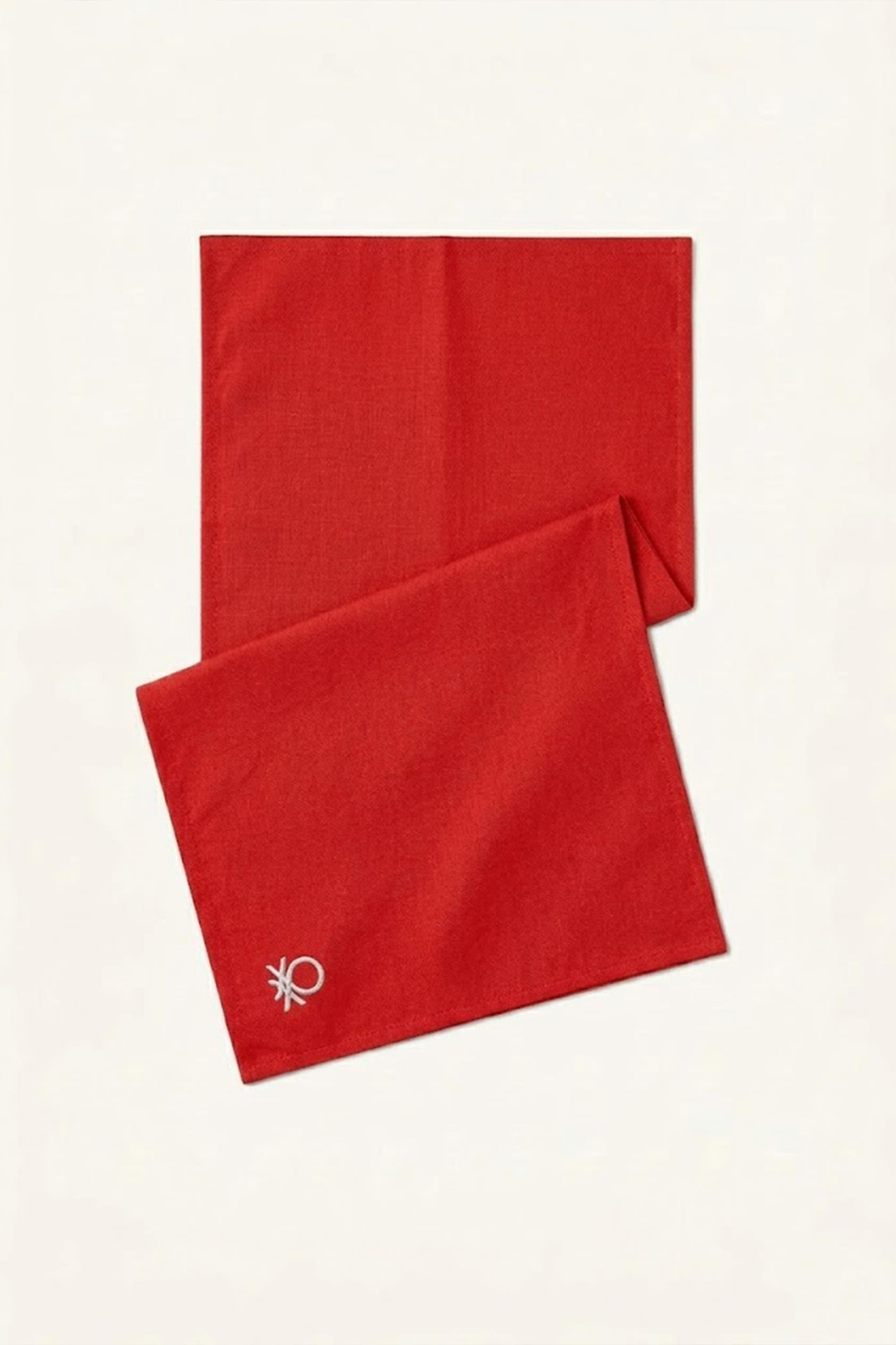 Be-28459-Rd %100 Pamuk Kırmızı Düz 40*140 Cm Runner