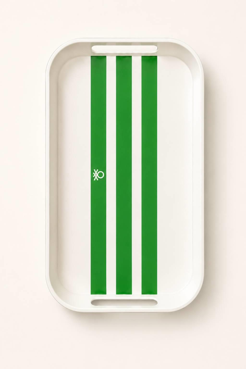 Be-Kct64-Y Melamine Yeşil 19*33 Cm Servis Tepsisi