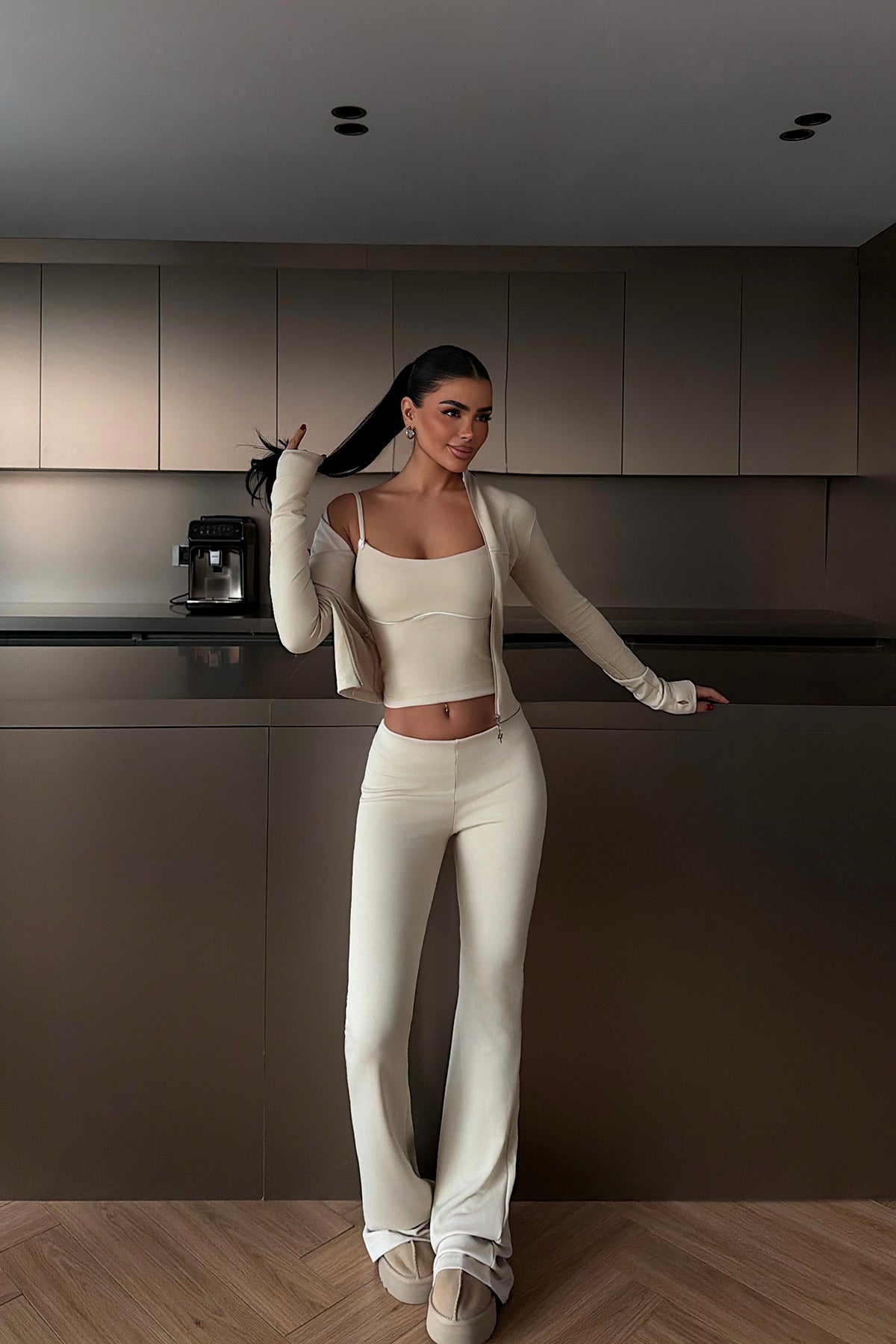 Bej Clevny Takım ATE-4243
