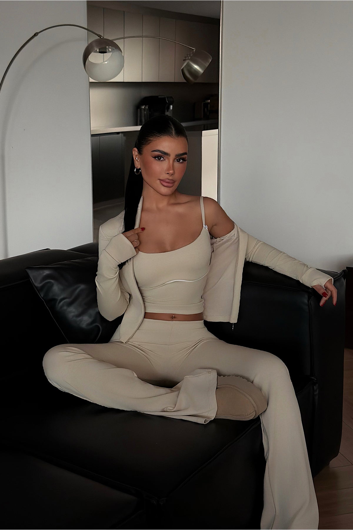 Bej Clevny Takım ATE-4243