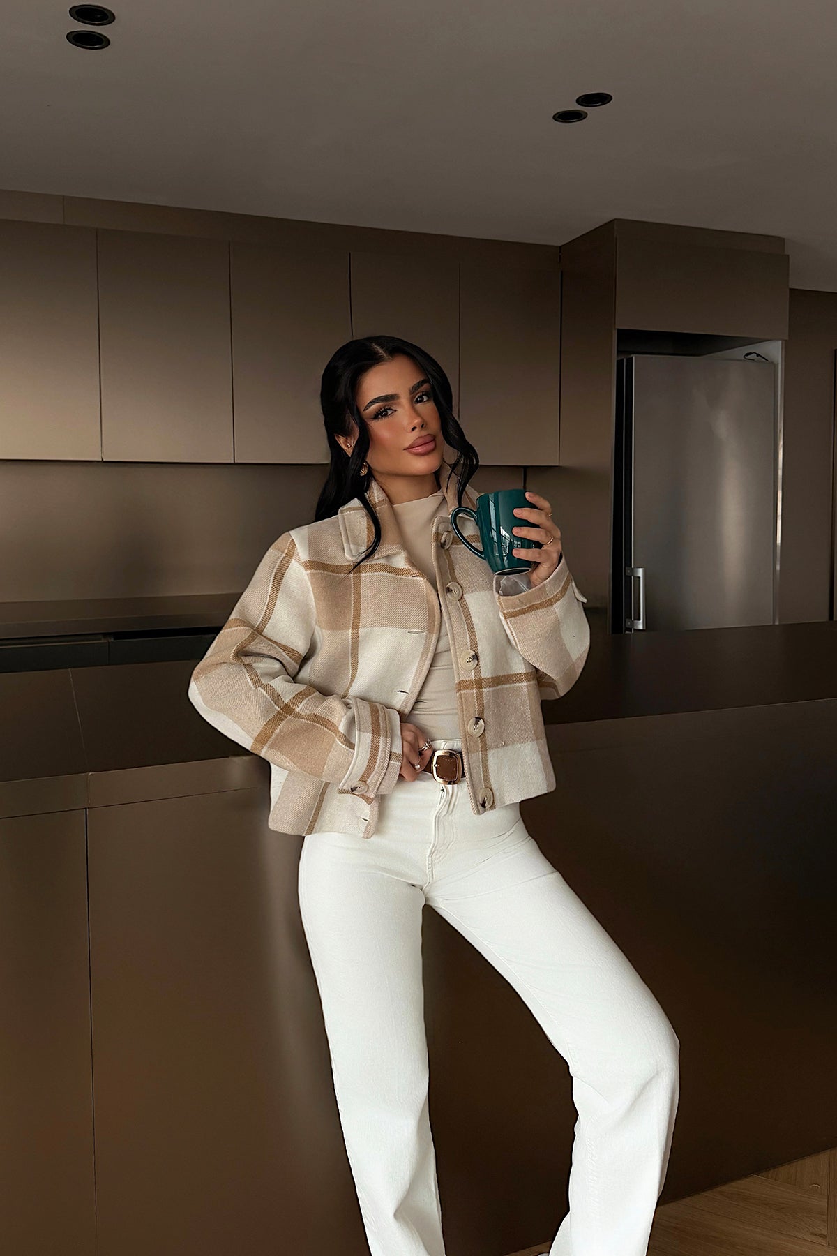 Bej Wolford Ceket ATE-4250