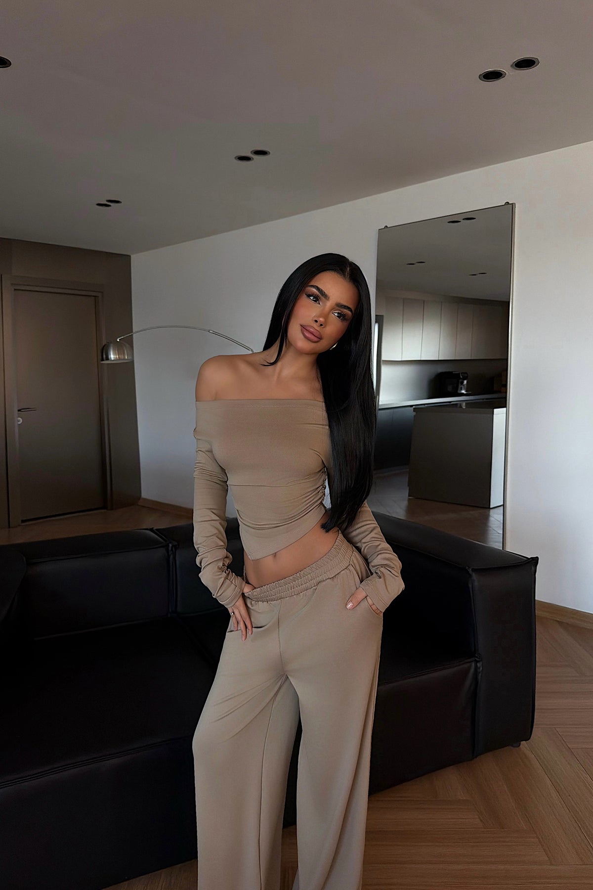 Bej Allona Takım ATE-4519