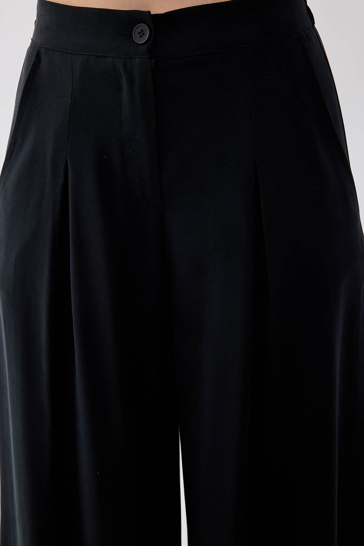 Beli Lastikli Geniş Paça Pantolon