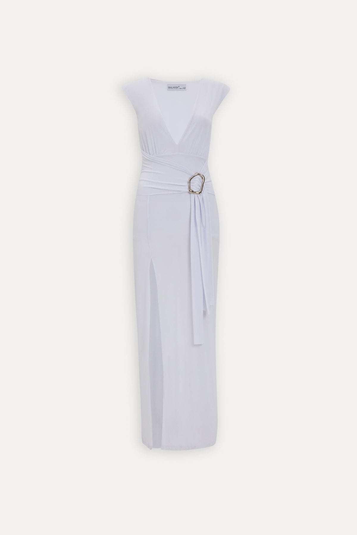 Beyaz Lilita Elbise ATE-1304