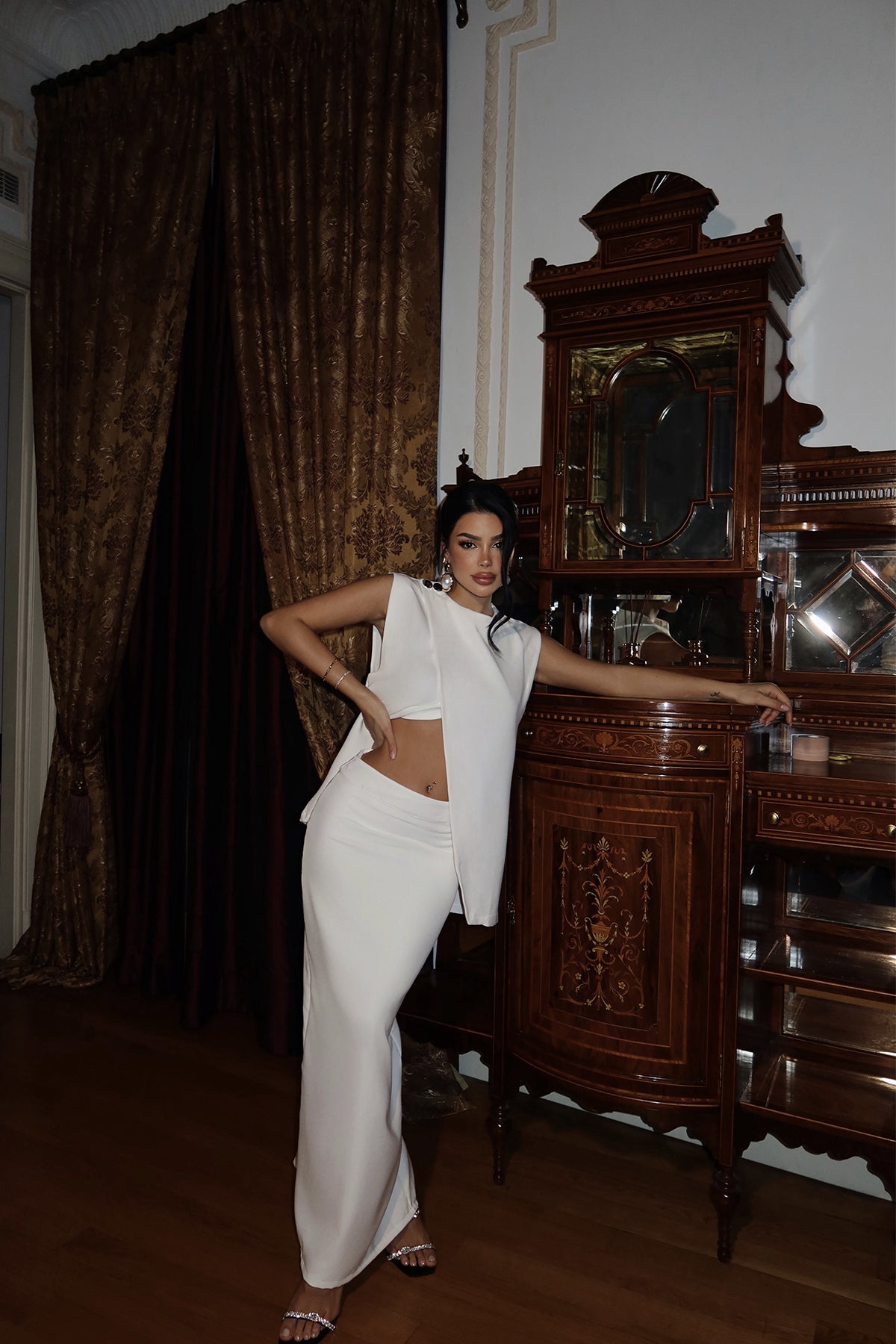 Beyaz Salvatore Takım ATE-2147