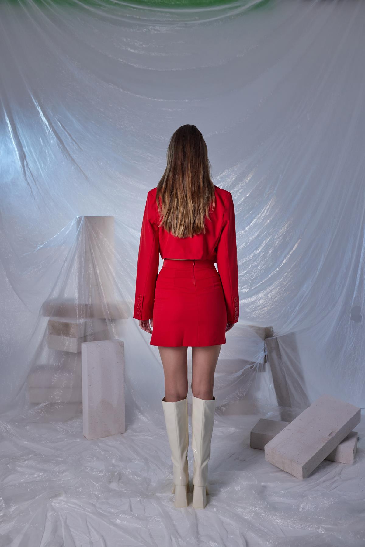 Panky Ceket Kırmızı