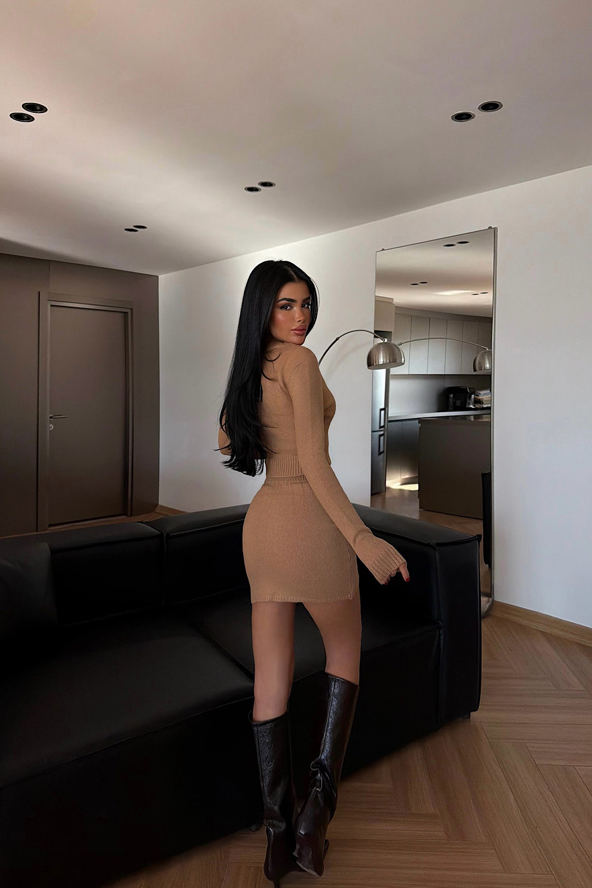 Camel İlue Triko Takım ATE-4371