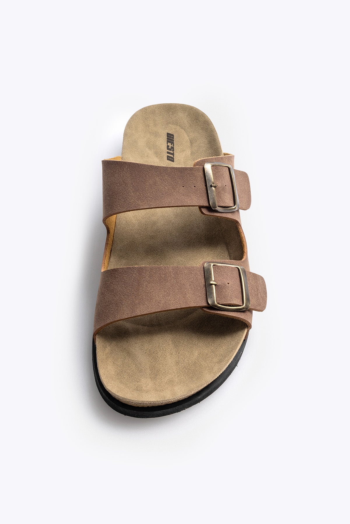 ÇİFT BANTLI TABA SANDALET - TABA 45