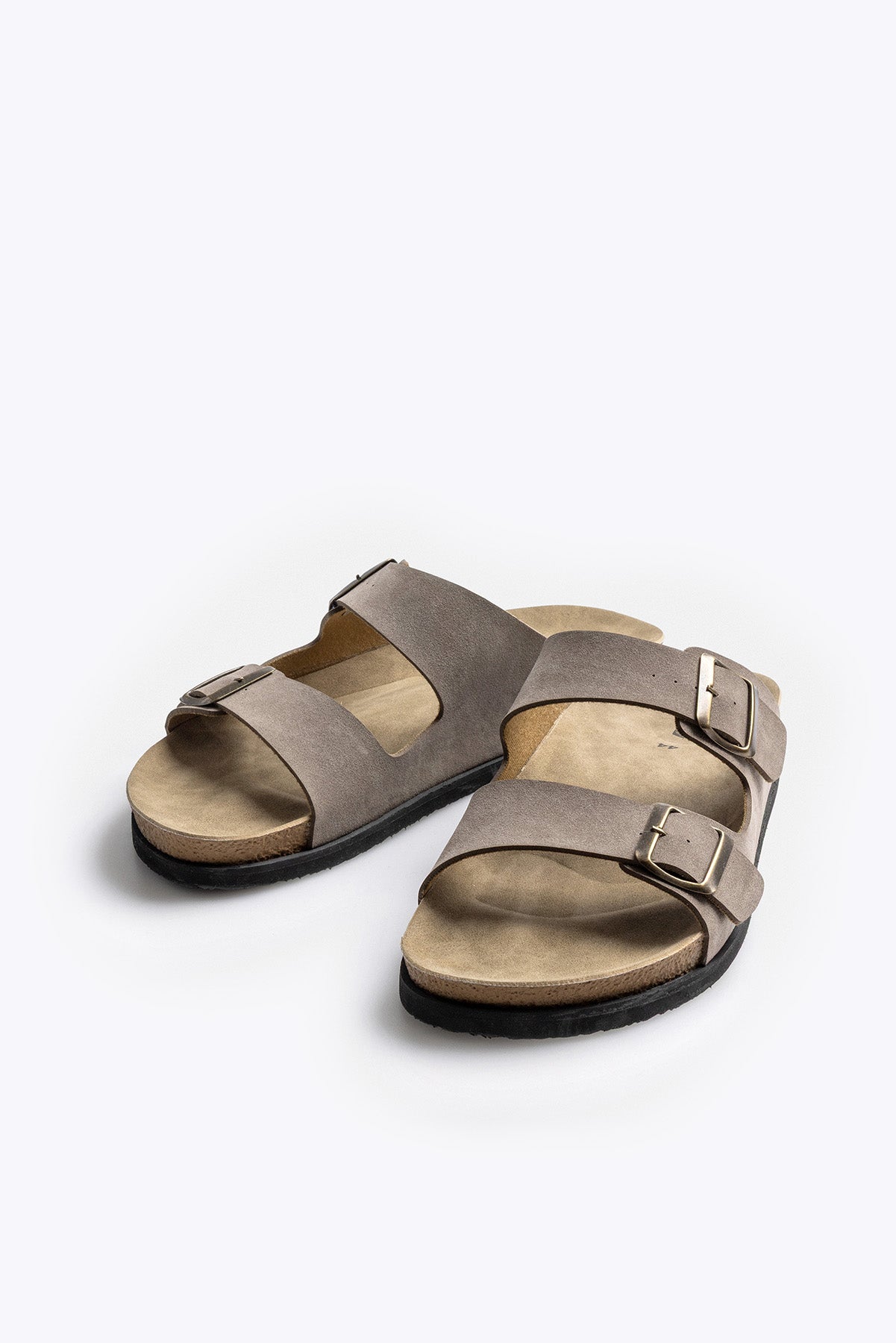 ÇİFT BANTLI VİZON SANDALET