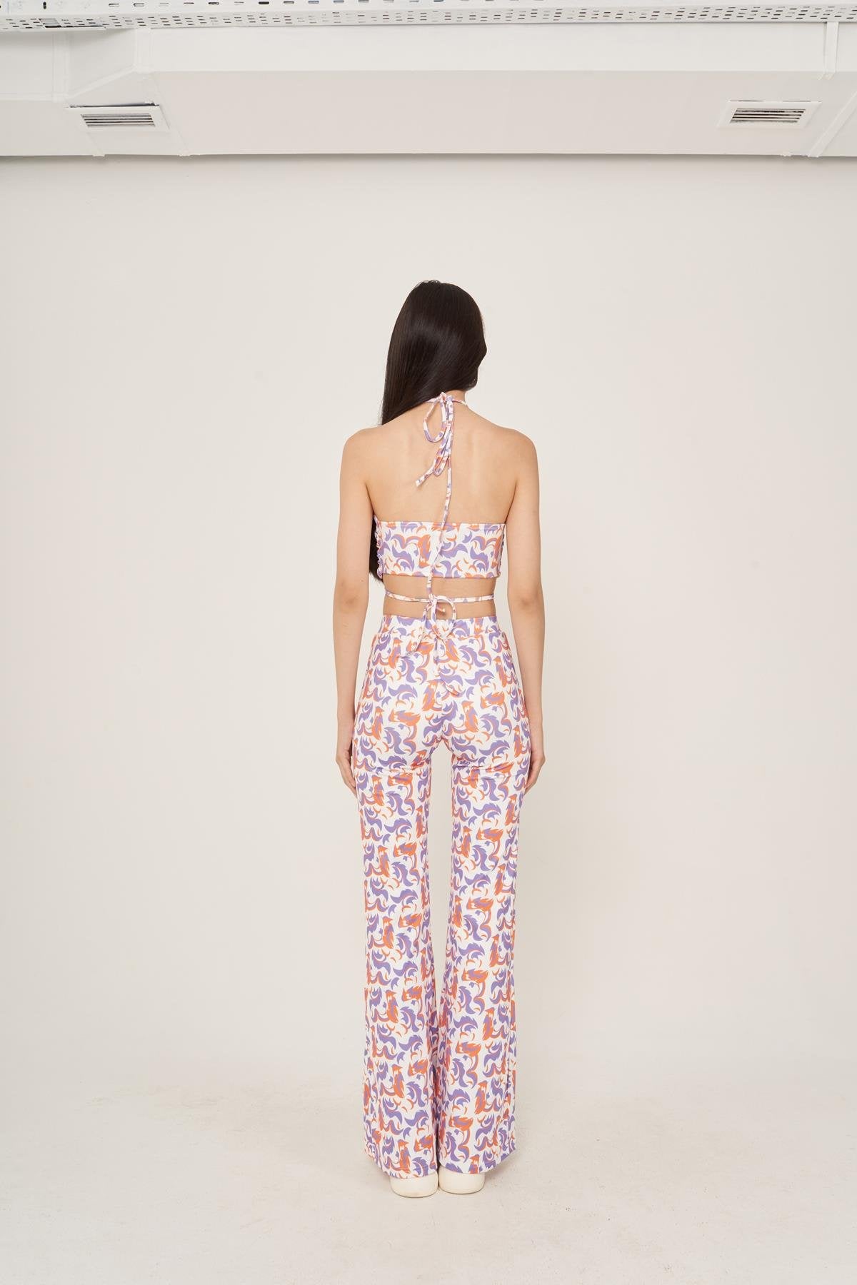 İspanyol Ricca Pantolon Beyaz