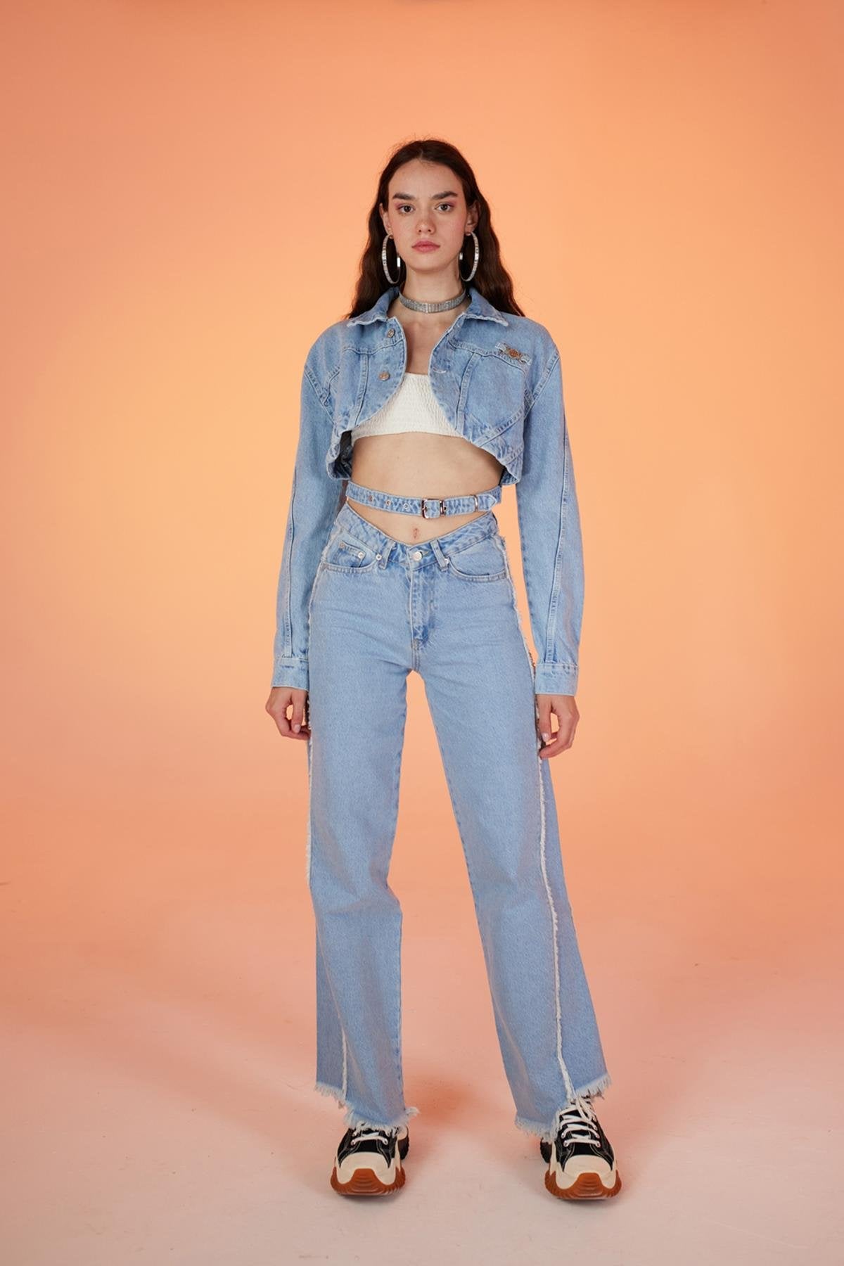 Biana Jean Pantolon Mavi