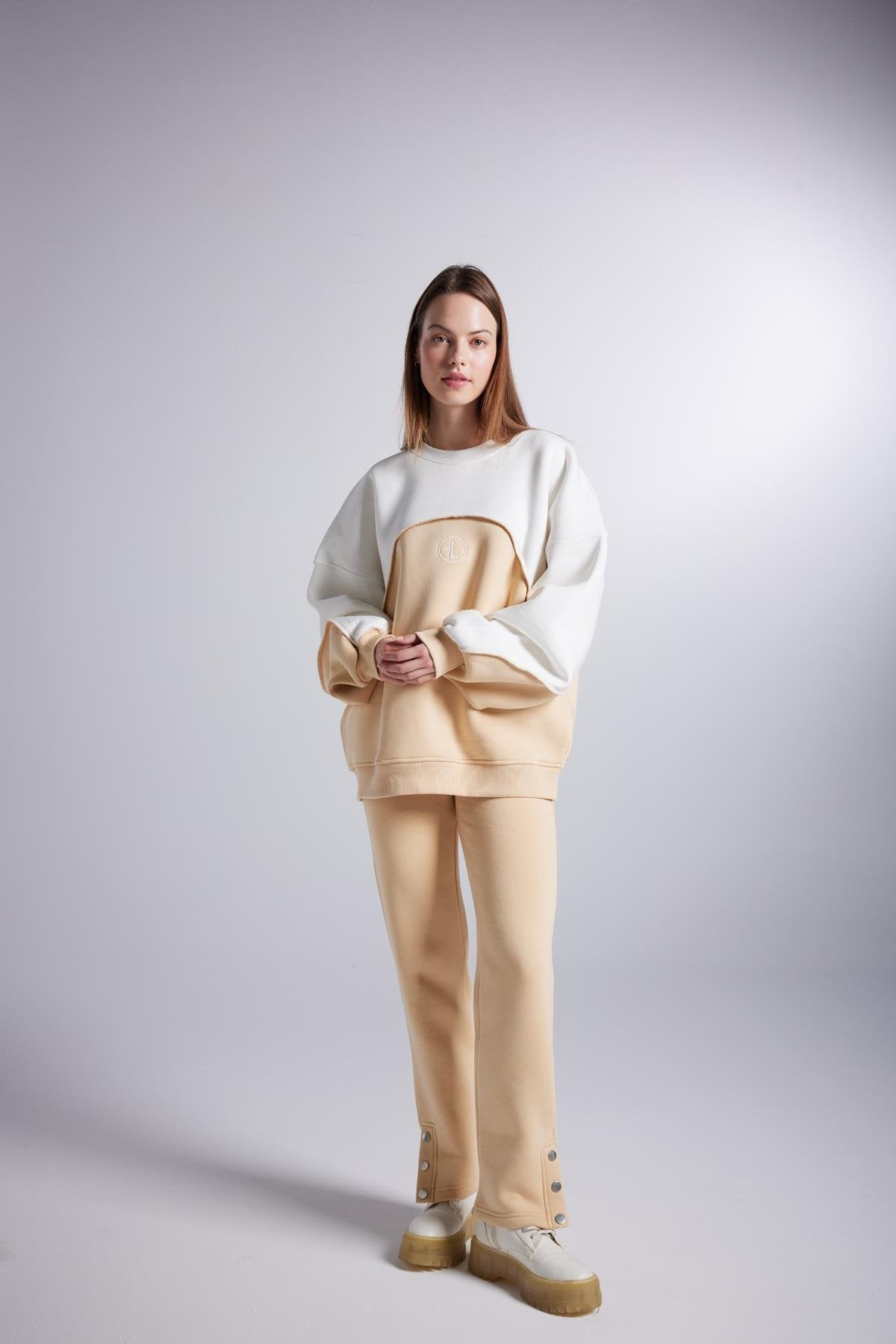 Nola Eşofman Altı Bej