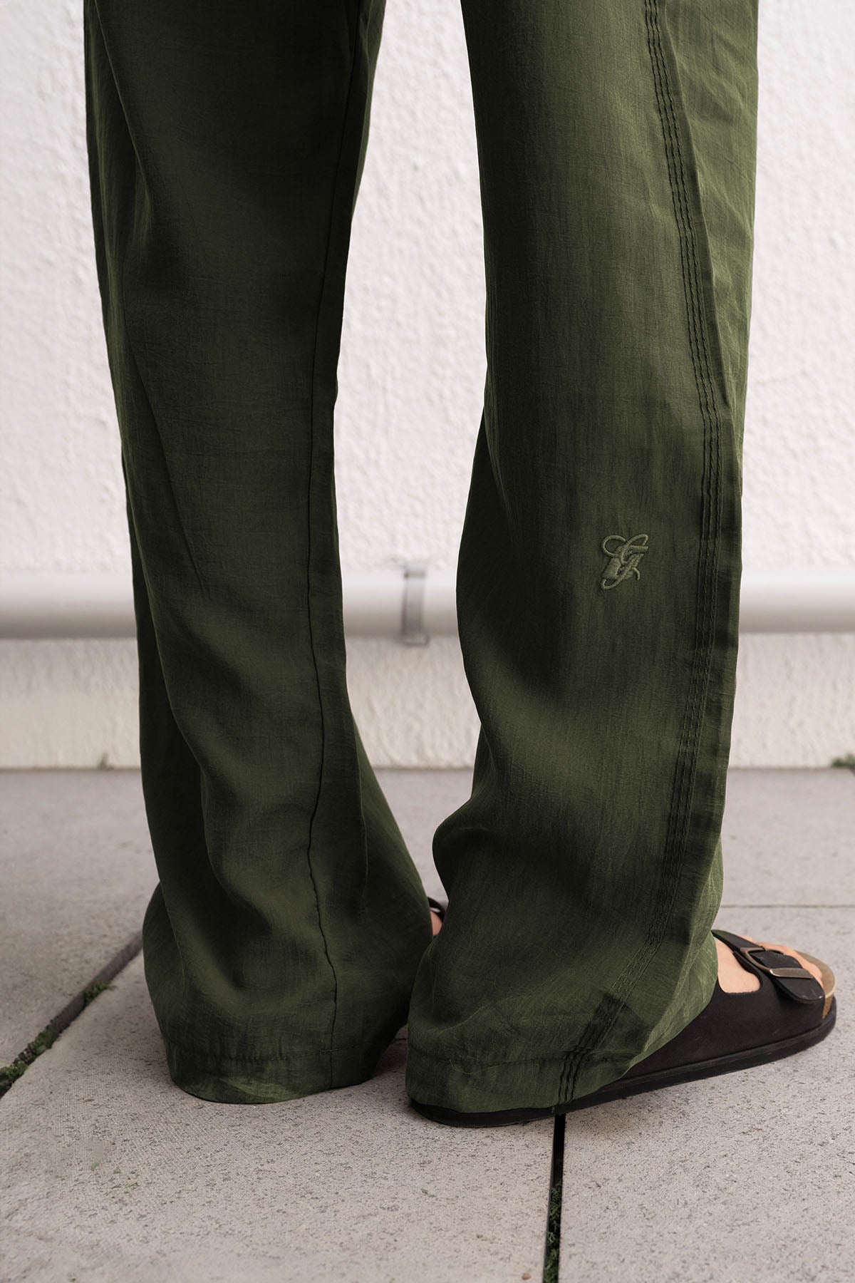 DÖKÜMLÜ JOGGER HAKİ PANTOLON - HAKİ XL