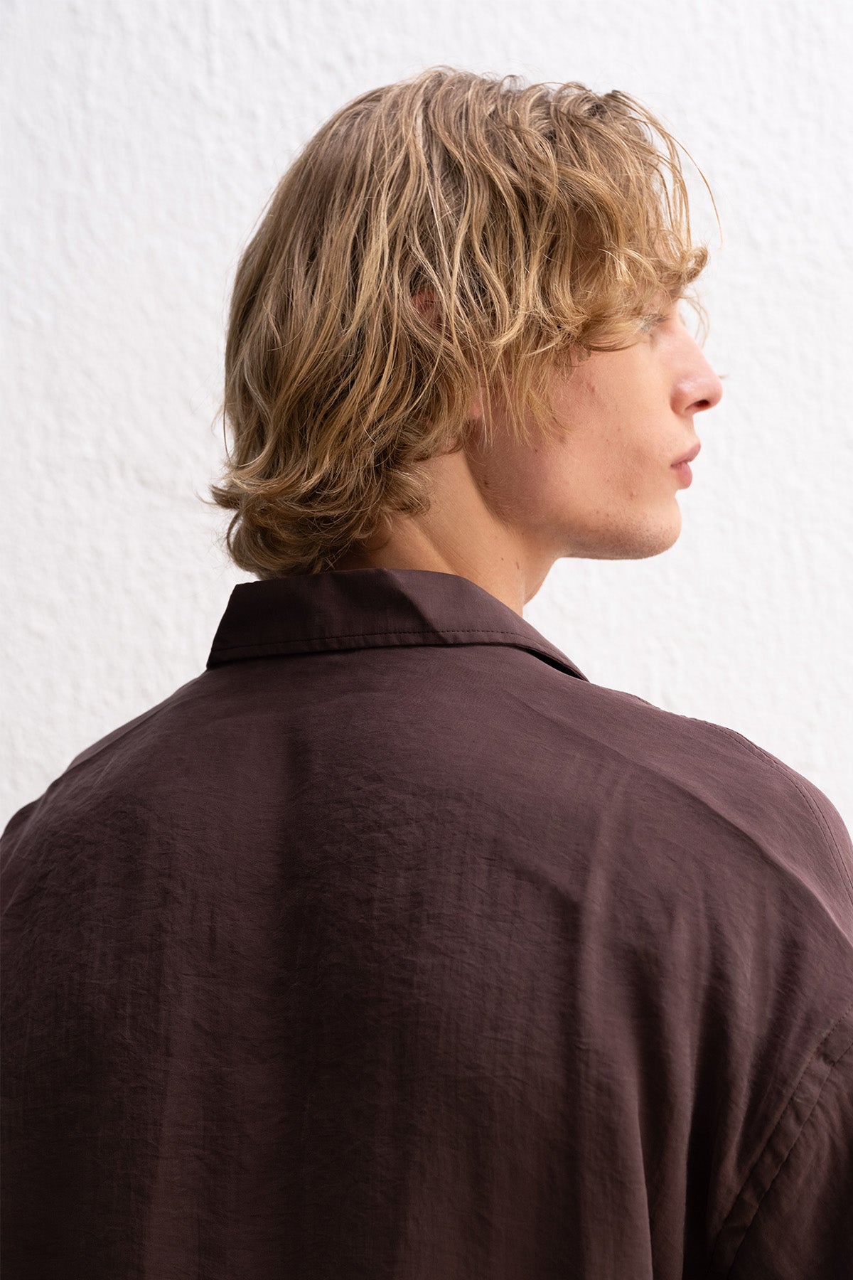 OVERSIZE MODAL KAHVERENGİ GÖMLEK